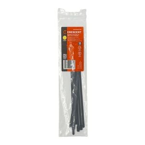 Crescent 200mm x 4.6mm Midnight Fencing Ties - 10 Pack