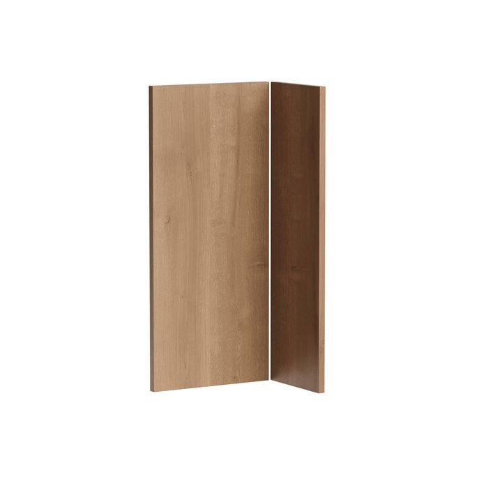 Kaboodle 800 x 900mm Cajun Oak Modern Corner Base Cabinet Doors