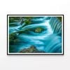 Flowing Water in Stream  Print 100% Australian Made 90x60cm  (Poster)