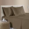 Bloomington 400TC Bamboo Cotton Premium Sheet Set 40cm Wall Latte Queen