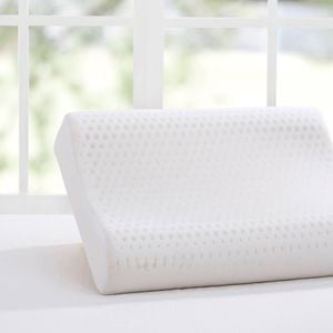 Dreamaker 100% Natural Latex Contoured Pincore Pillow 60x40cm