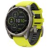Garmin Fenix 8 Sapphire Solar Watch - Yellow 47mm