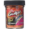 Berkley Gulp Nuggets Trout Fishing Bait Orange Pulp