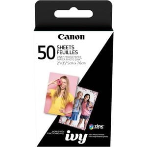 Canon ZP-2030-50 Mini Photo Printer Paper ZINC - 50 sheets