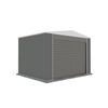 Absco Structures 3.0 x 3.0 x 2.3m Woodland Grey Bushranger Shed