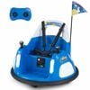 Costway Kid 12v Bumper Car Ride On Bumping Toy Electric Vehicle Blue