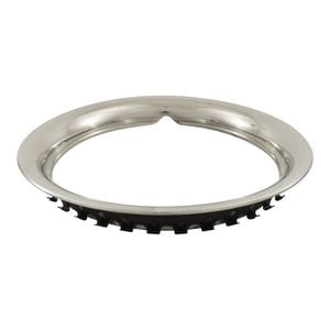 Torco 13 Inch Universal Smooth Stainless Steel Beauty Wheel Trim Ring Set of 4