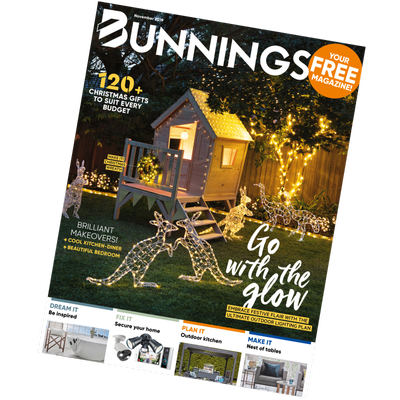 Bunnings Magazine cover