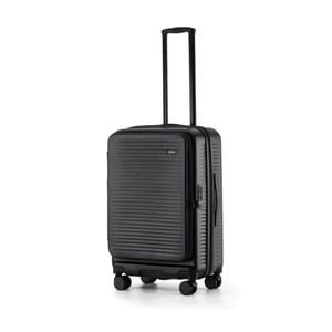Tosca Zen Medium Suitcase Travel Luggage W/ Wheels & Combination Lock 65cm Black