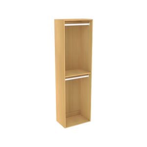 Lugna 2048 x 600 x 380mm Sand Double Hanging Robe Insert