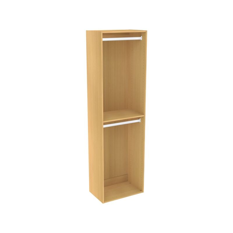 Lugna 2048 x 600 x 380mm Sand Double Hanging Robe Insert
