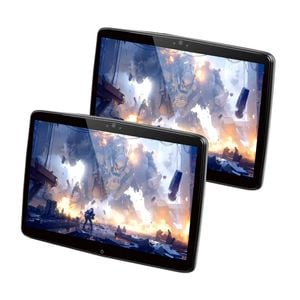 Elinz 2x 11.6" Android Car Headrest Monitor Back Seat Entertainment System