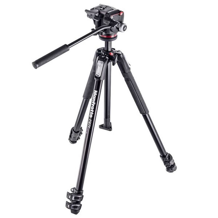 Manfrotto 190x Alu Tripod & Xpro Fluid Head