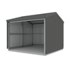 Absco Sheds 3.0 x 3.0 x 2.53m Rural Shed – Woodland Grey