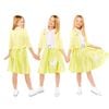 Grease Girls Childrens Party Costume Sandy Summer Nights 10-12 Years Officially Licensed
