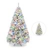 Festiva Christmas Tree With LED 1.8m Xmas Trees Snow Flocked Artificial Decor