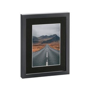 Nicola Spring Photo Frame with 5" x 7" Mount - 8" x 10" - Black