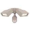 Brilliant 24W LED Silver Nighthawk Sensor Flood Light
