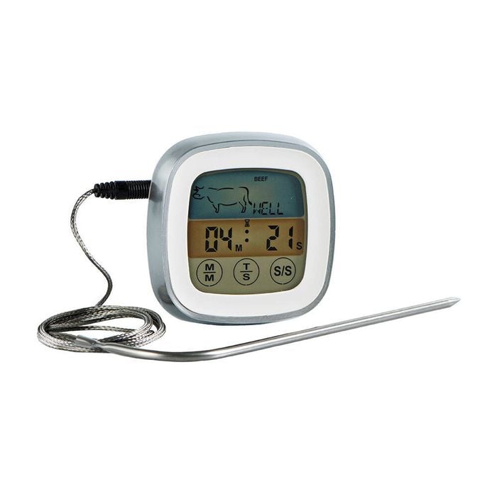 Avanti Digital LCD Thermometer Meat/Turkey Food Cooking BBQ/Oven 1M Cord Probe