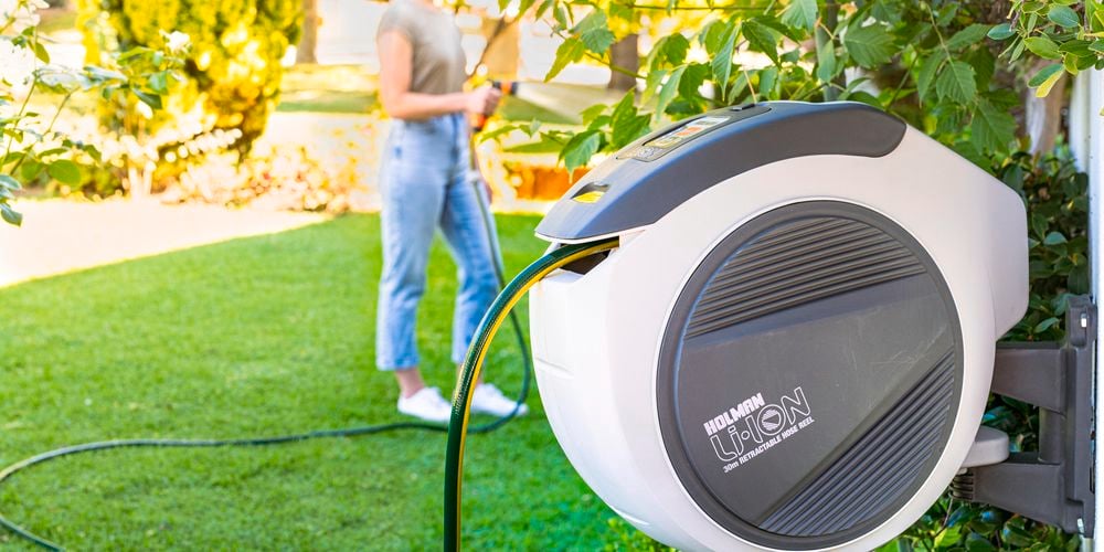 Holman 30m Battery Powered Retractable Hose Reel - 0081120