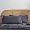 Dreamaker 1500tc Cotton Rich King Pillowcase Twin Pack - Charcoal