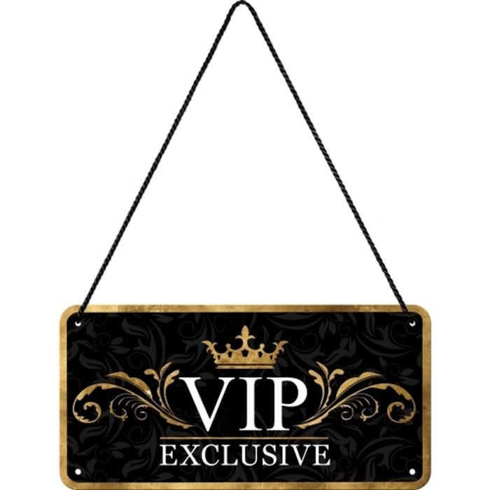 Nostalgic Art Metal 10x20cm Hanging Sign VIP Exclusive