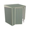 Build-a-Shed 1.2 x 2.3 x 2.0m Green Skillion Double Hinged Side Door Shed