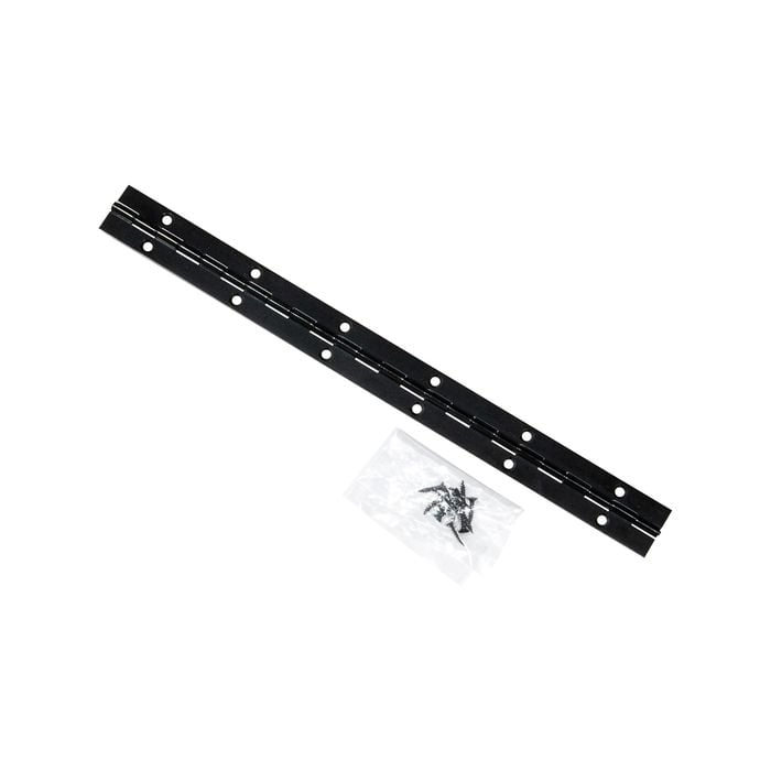 Taskmaster 305 x 27mm Matte Black Continuous Hinge