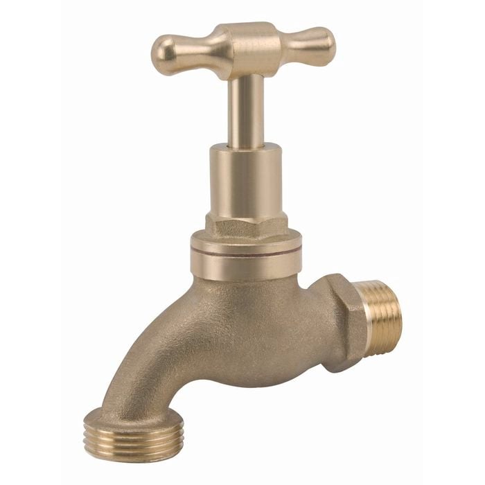 Syneco 3/4" Brass Garden Hose Tap