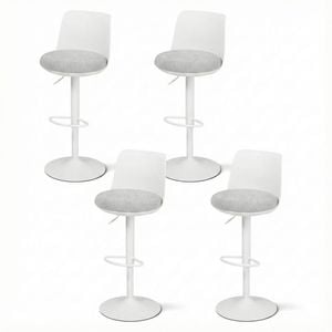 Artiss Bar Stools x4 64cm White