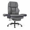 Costway Ergonomic Cross Leg Office Chair Arm Scratch-Resistant Wheel