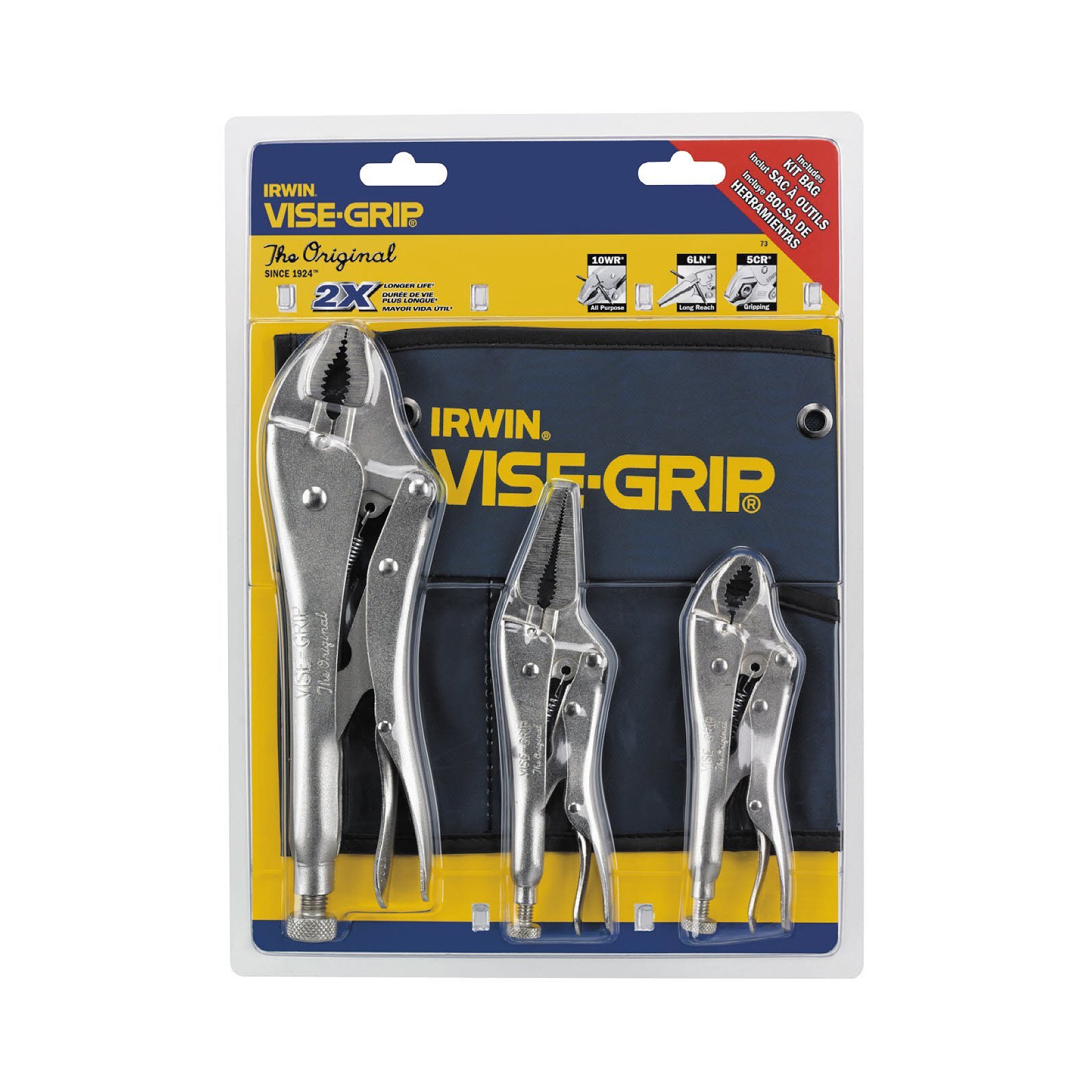 IRWIN VISE-GRIP Plier Set - 8 Piece thumbnail 2
