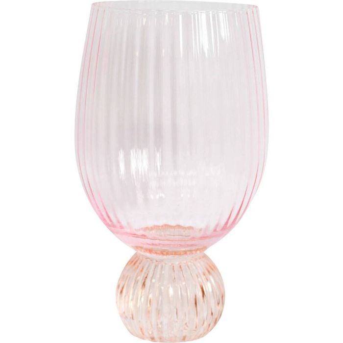 LVD Bubble Ball Barware/Drinkware Decor 14.5cm- Tequila Sunrise