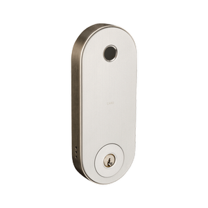 Zanda 60mm Brushed Nickel Backset Stealth Deadbolt Latch