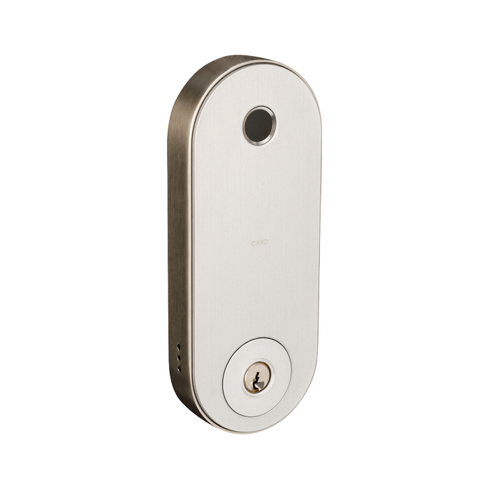 Zanda 60mm Brushed Nickel Backset Stealth Deadbolt Latch