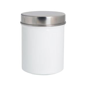 Harbour Housewares Round Metal Storage Canisters - 1L - Pack of 1