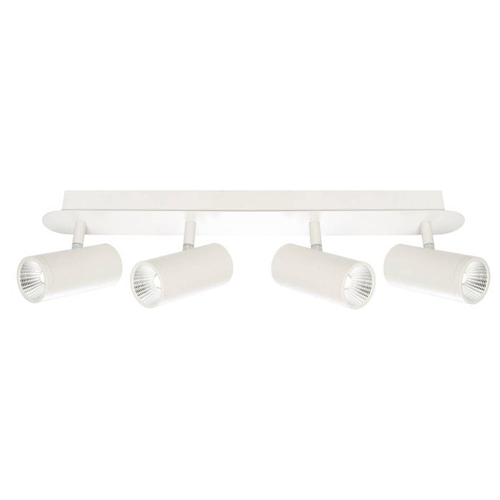 Cougar Lighting Urban 4lt 20w LED Rail Spot Light White