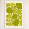 Galrie Vibrant Lime Print from Abstract Fruit Collection for Kitchen Wall Decor, Wood Frame, A4 21 x 30cm (8 x 12inch)
