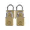 Yale 20mm Standard Security Brass Padlock - 4 Pack