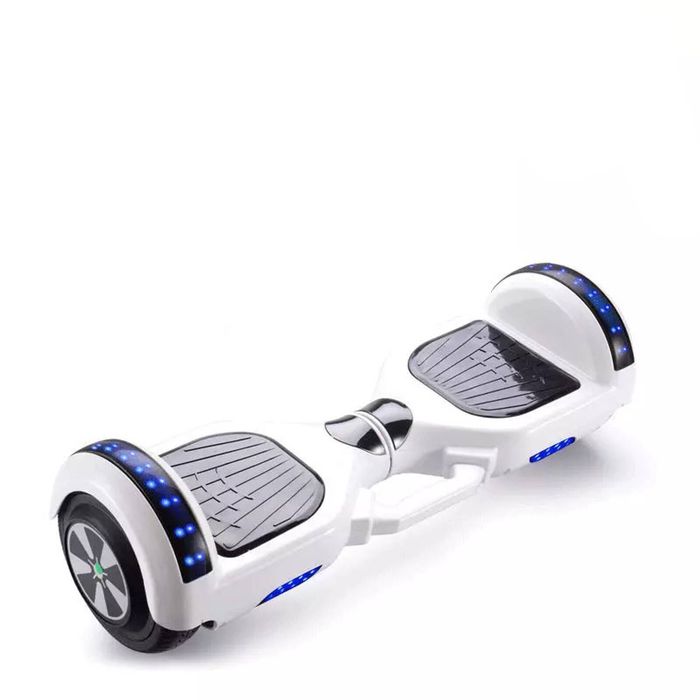 Machter Autoparts 60cm Hoverboard Scooter Self Balancing Electric Hover Board Skateboard White
