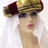 Arabian Desert Prince Hat Headpiece Costume Party Fancy Dress Arabic
