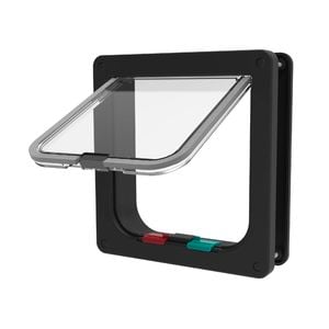 Hakuna Pets Small Black Cat Flap