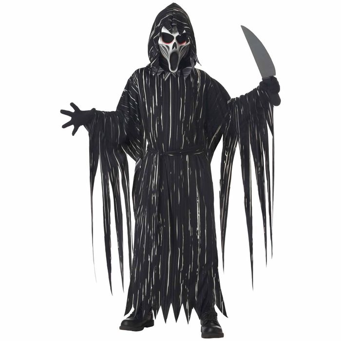 Howling Horror Ghost Haunt Phantom Spirit Halloween Child Boys Costume L