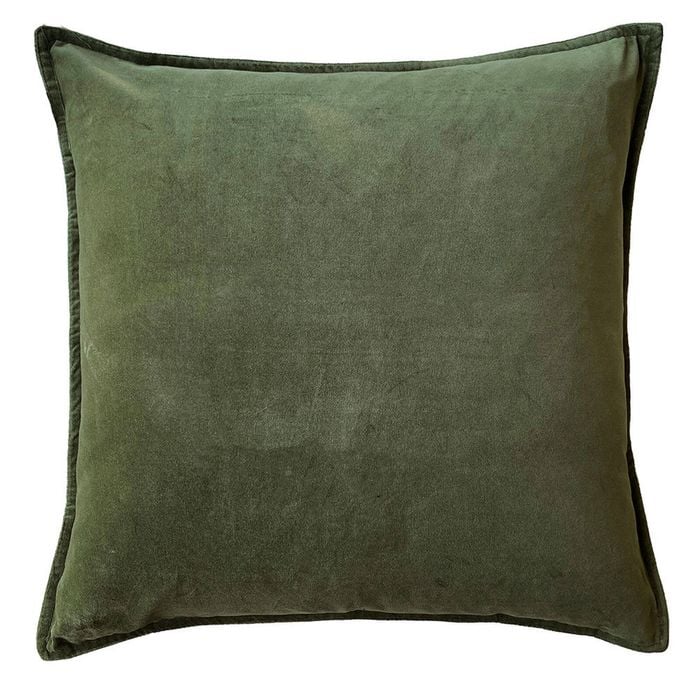 Zaab Ludo Filled Indoor Cushion - Olive