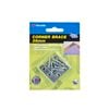 Zenith 38mm Zinc Plated Corner Brace Bracket - 4 Pack