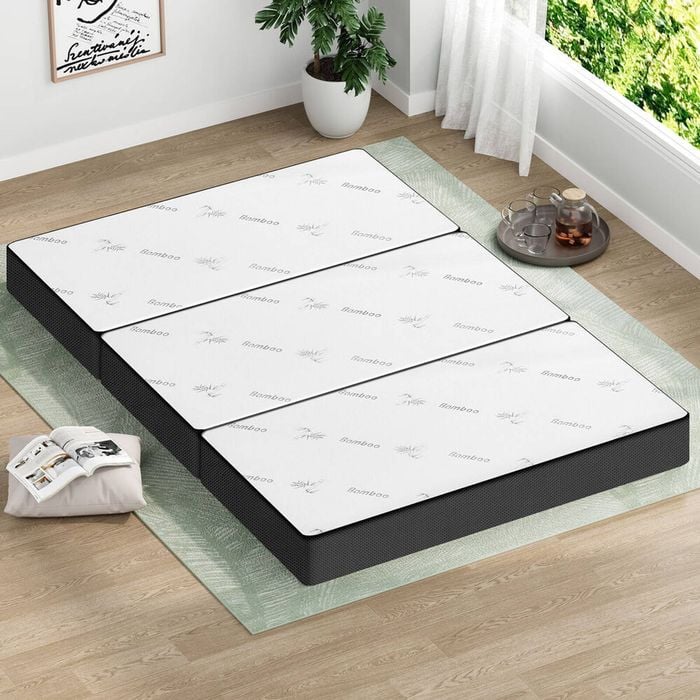 STARRY EUCALYPT Folding Mattress 3-Fold Foldable Foam Double Mesh