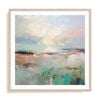 Artey | Pink Morning IV - Framed Print - Natural Frame - 60 x 60cm