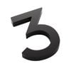 Sandleford 100mm Black Edge House Number 3