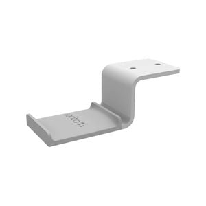 Kanto HHW Universal Under Desk Headphone Hook, White