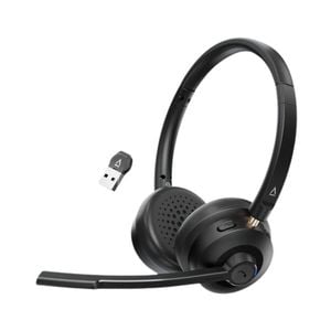 Creative Chat Wireless Headset Bluetooth And Usb Receiver With Noise Cancelling Mic